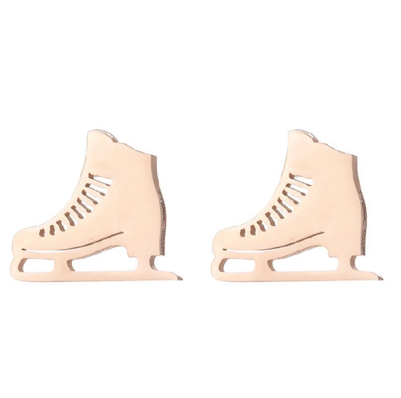Pendientes al por mayor del acero inoxidable del baloncesto del fútbol de los deportes de los patines